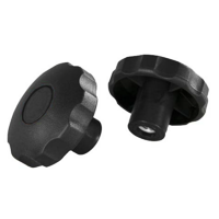 Star knobs nut M10 50x17x15 black