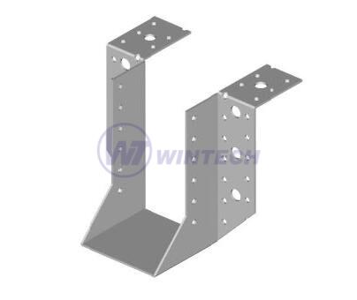 Joist hanger for wood