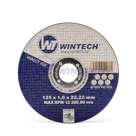 WT WINTECH® cutting disc Extra lifetime 125x1,0x22,2 to metal